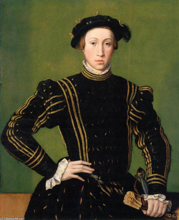 Portrait Of Maximilian Ii — Guillim Scrots