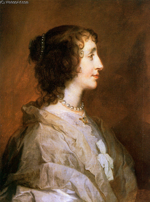 Antoon Queen Henrietta Maria — Sir Anthony Van Dyck