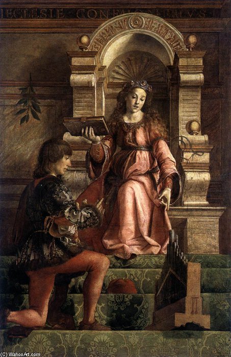 Allegory Of Music — Justus Van Gent (joos Van Wassenhove)