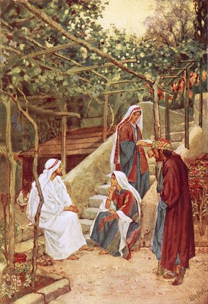 Jesus Resting At Bethany At The House Of His Friends — William Brassey Hole
