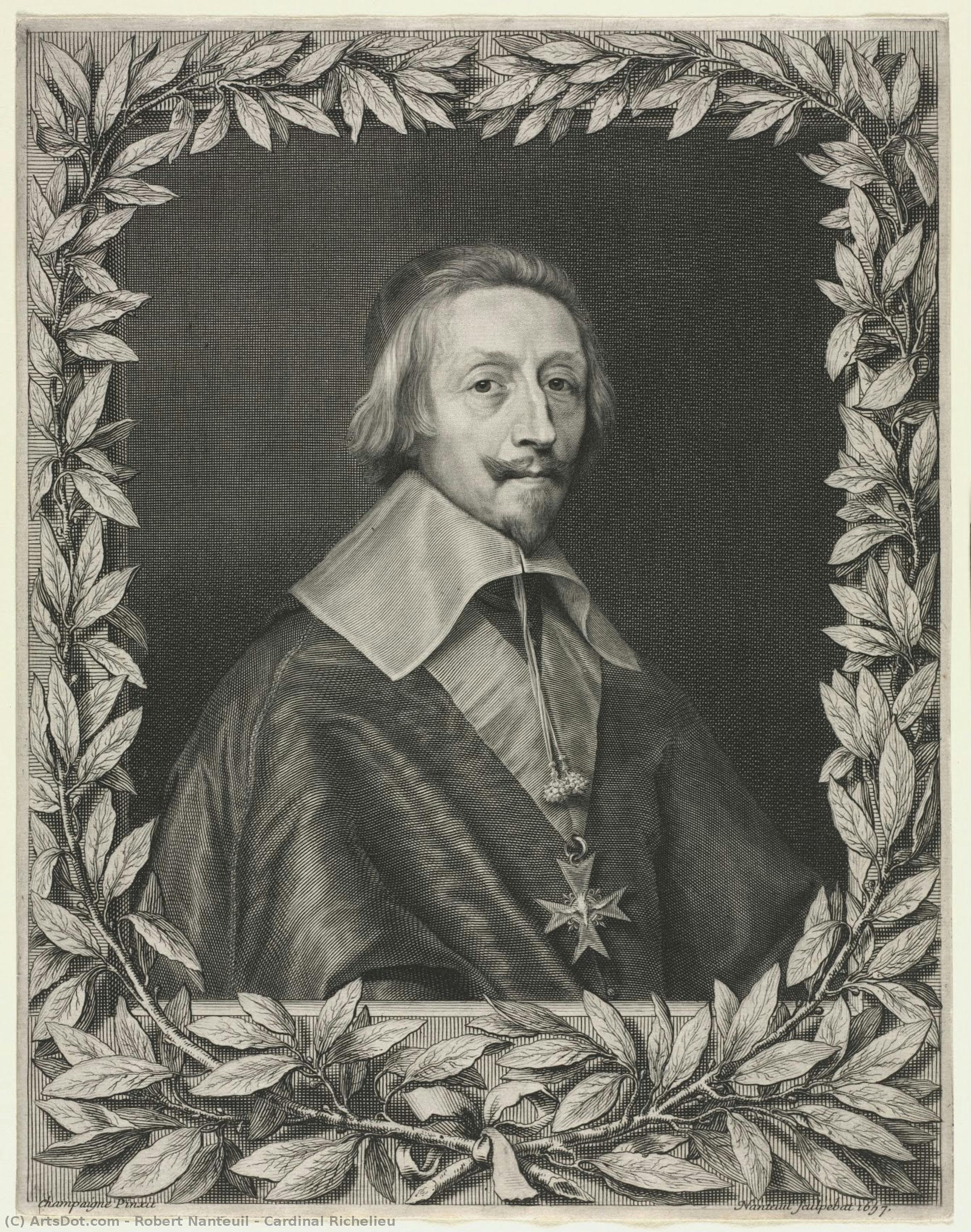 Cardinal Richelieu — Robert Nanteuil