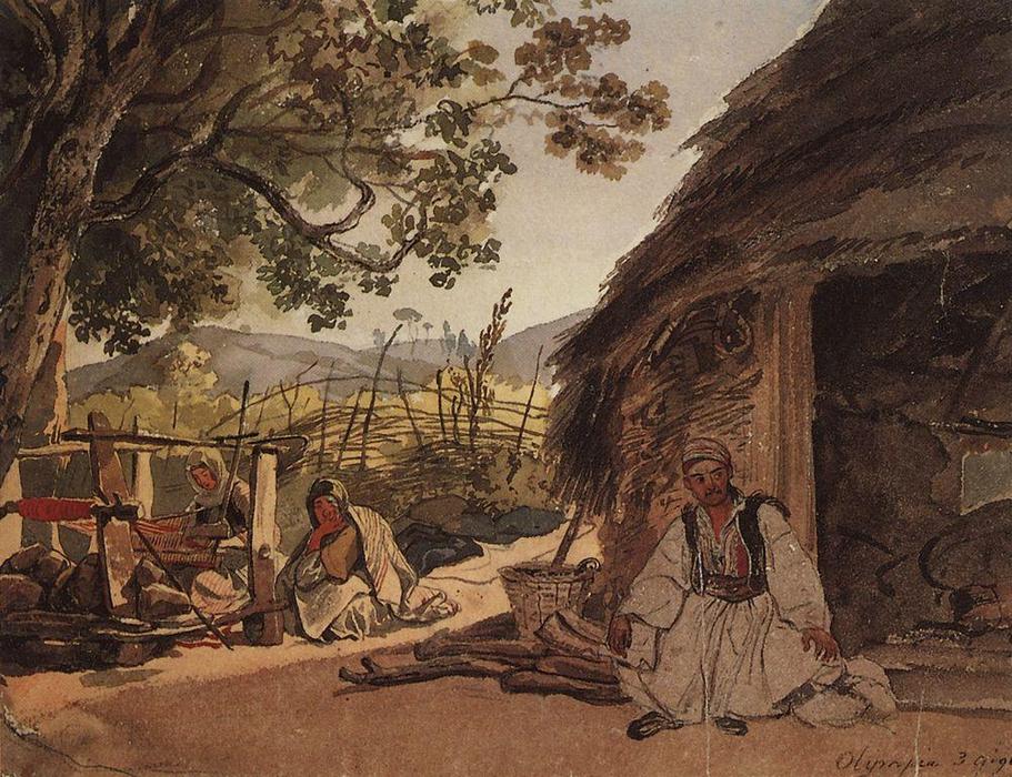 Greek Morning In Myraca — Karl Pavlovich Bryullov
