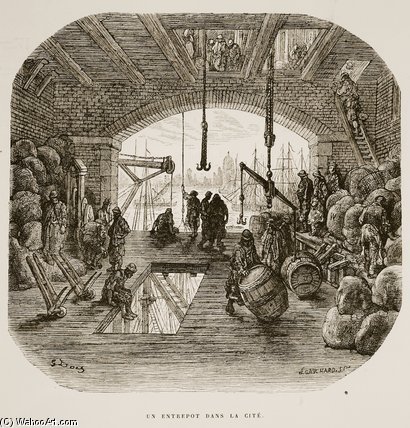 Warehousing — Paul Gustave Doré