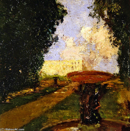Garden Scene — Gaston De La Touche