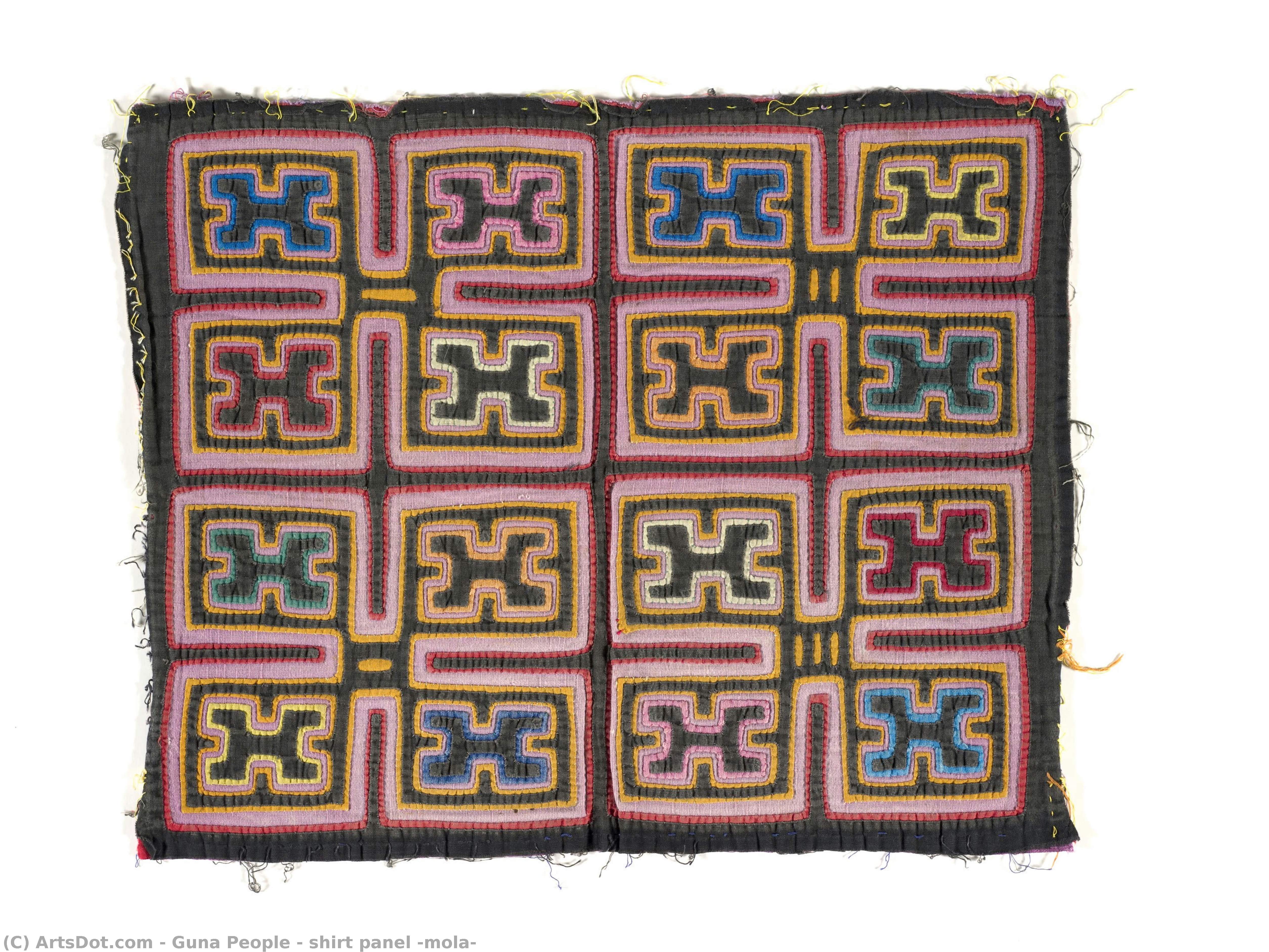 Shirt Panel (mola) — Guna People