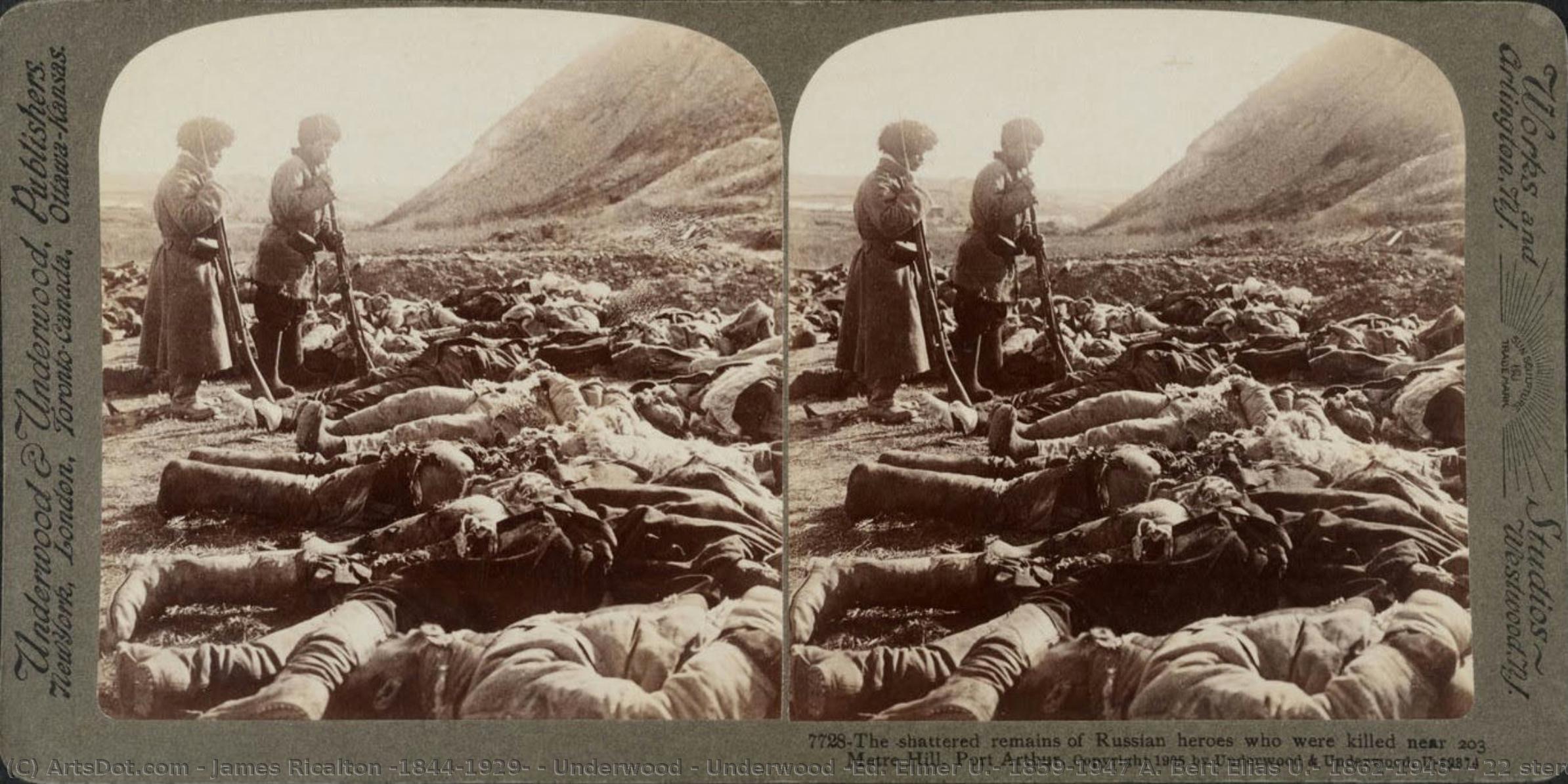 22 Stereo Photographs From The Series Russo-japanese War — James Ricalton (1844–1929) / Underwood & Underwood (ed. Elmer U.: 1859–1947 A. Bert Elias U.: 1862–1943)
