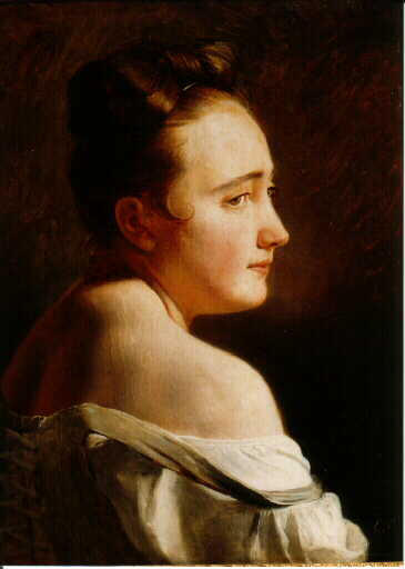 Tête De Jeune Fille — Cibot Edouard