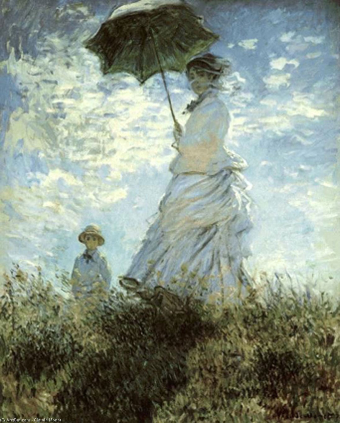 La Caminata — Claude Monet