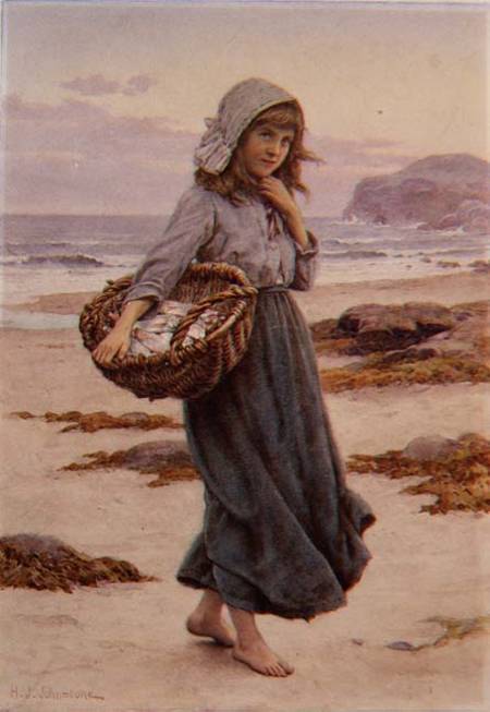 The Fishergirl — Henry James Johnstone