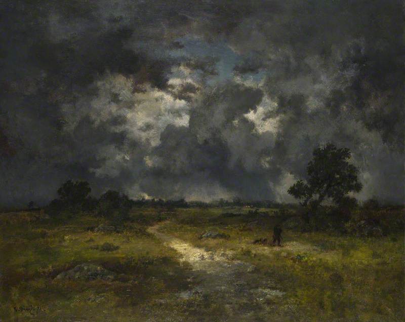The Storm — Narcisso Díaz De La Peña