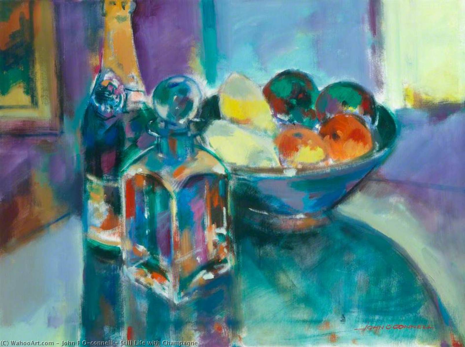 Still Life With Champagne — John F O'connell