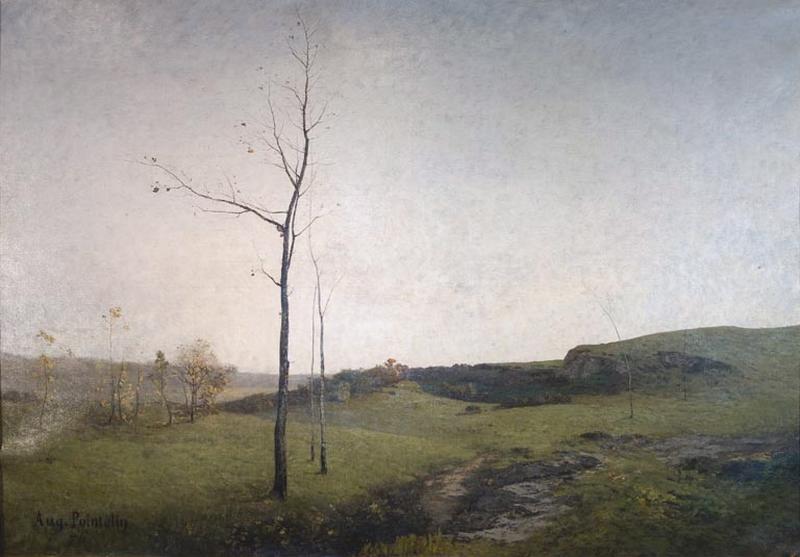 Sur Un Plateau Du Jura. Paysage (l'automne) — Auguste Emmanuel Pointelin