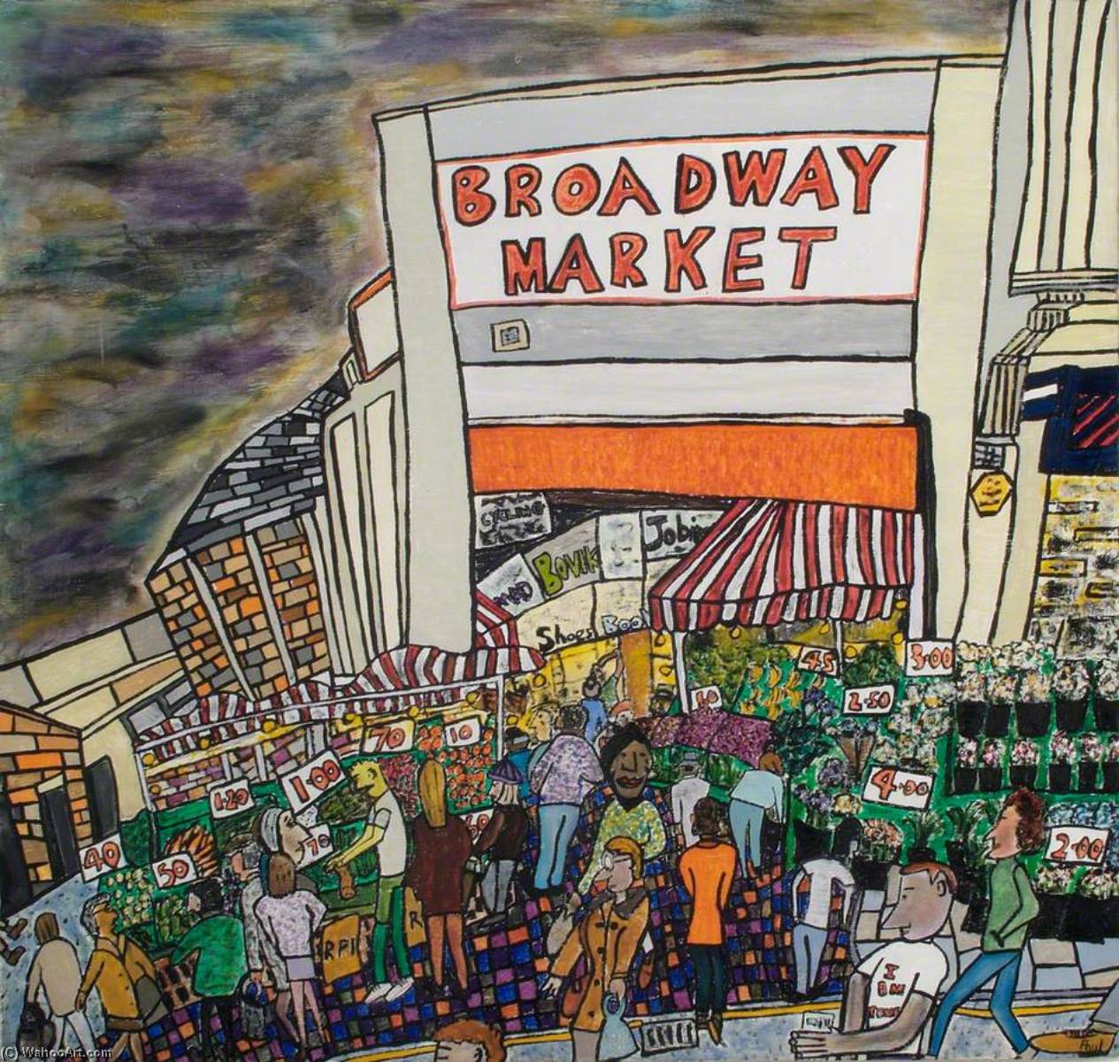 Four Tooting, South London Street Scenes (panel 3 Of 4) — Paul Clements