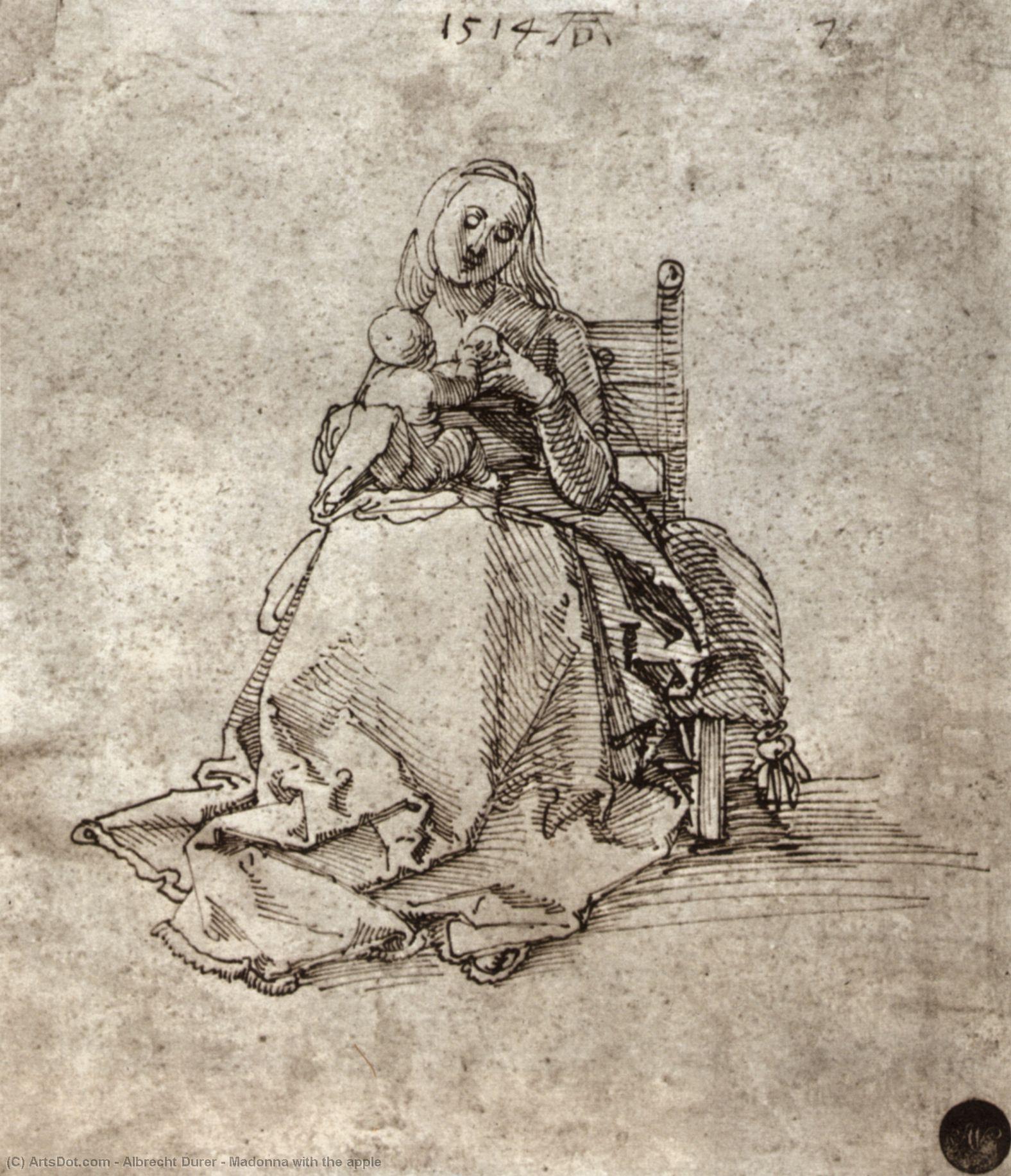 Madonna With The Apple — Albrecht Dürer