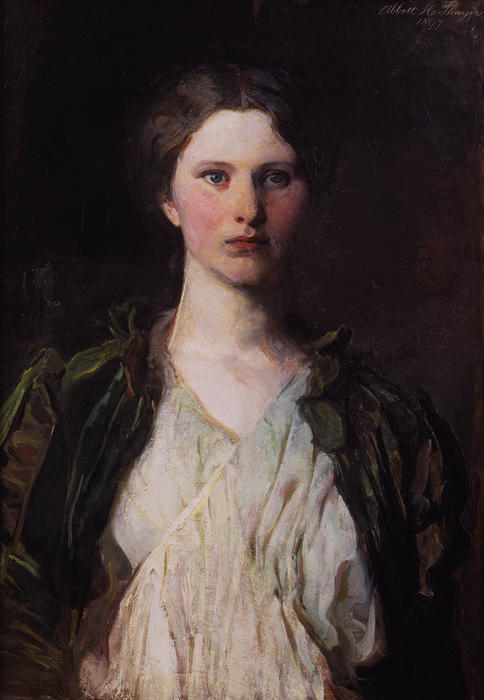 Portrait Of Bessie Price — Abbott Handerson Thayer