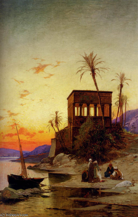The Kiosk Of Trajan Philae On The Nile — Hermann David Salomon Corrodi