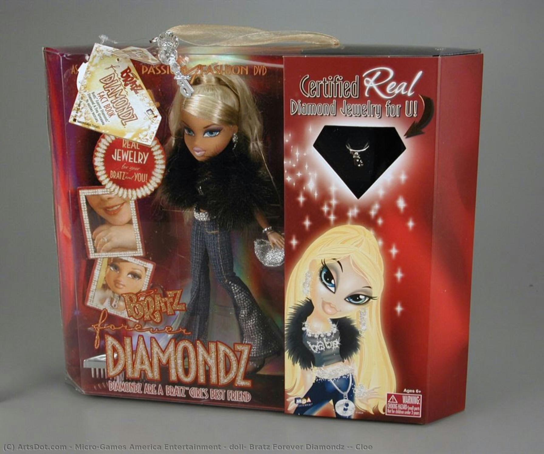 Doll: Bratz Forever Diamondz -- Cloe — Micro-games America Entertainment