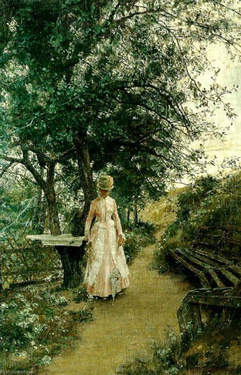 Lady In The Garden — Johan Krouthén