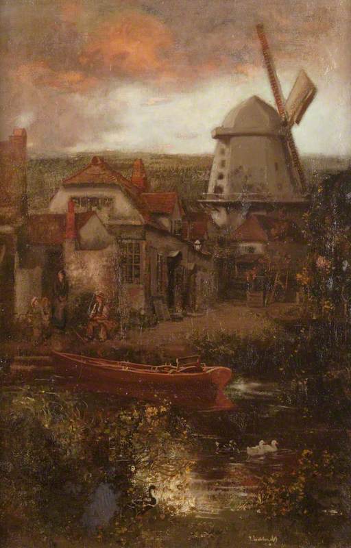 The Windmill, Holland — John Lochhead