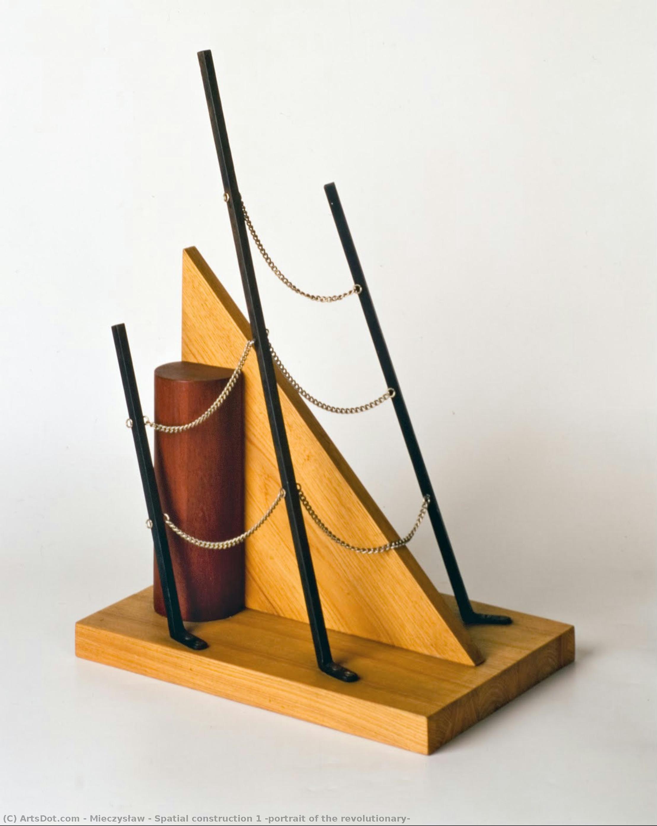 Spatial Construction 1 (portrait Of The Revolutionary) — Mieczysław Szczuka