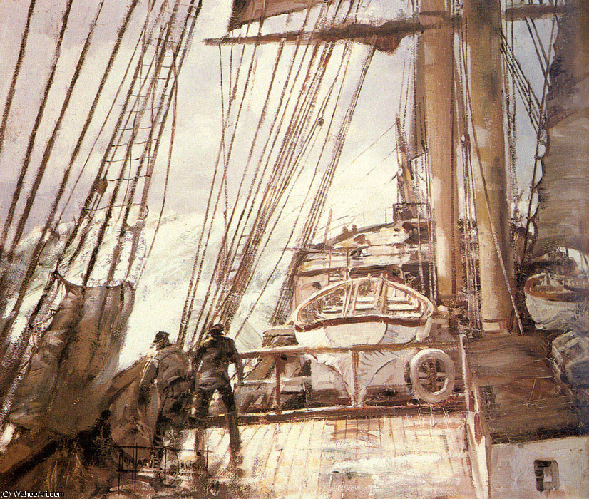 Days Of Old — Montague Dawson