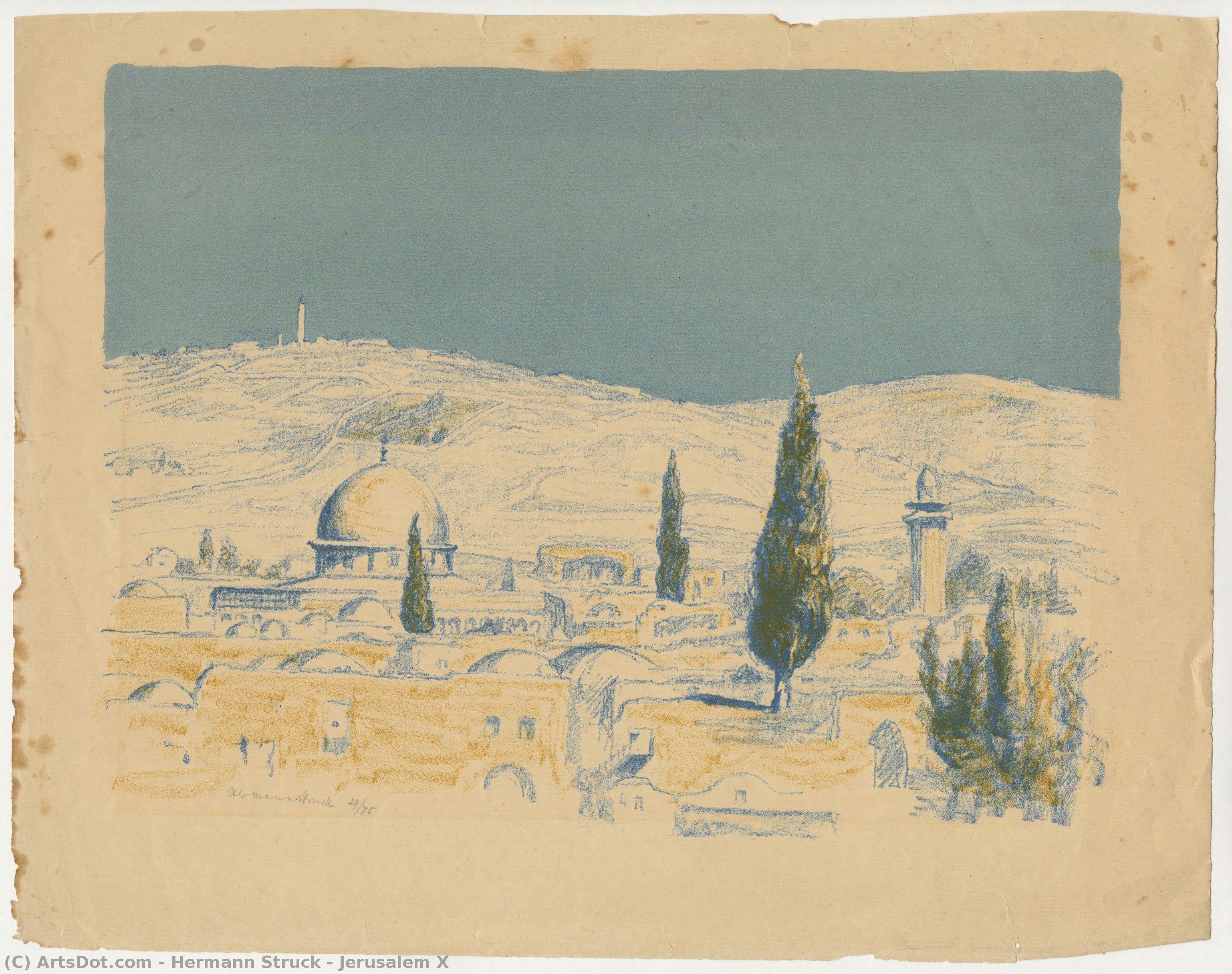 Jerusalem X — Герман Штук