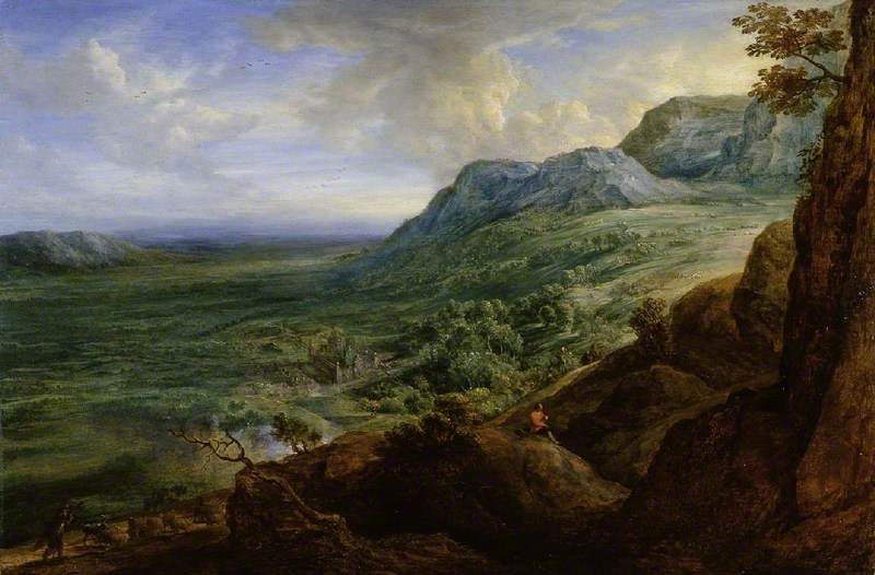 The Escorial From A Foothill Of The Guadarrama Mountains (after Peter Paul Rubens) — Lucas Van Uden