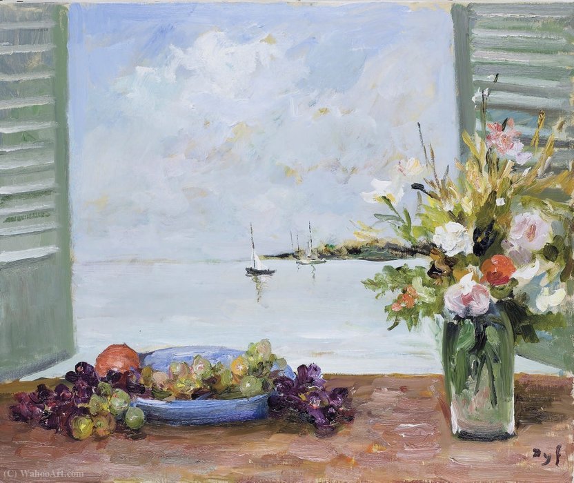 Fensterblick Aufs Meer (1979) — Marcel Dyf