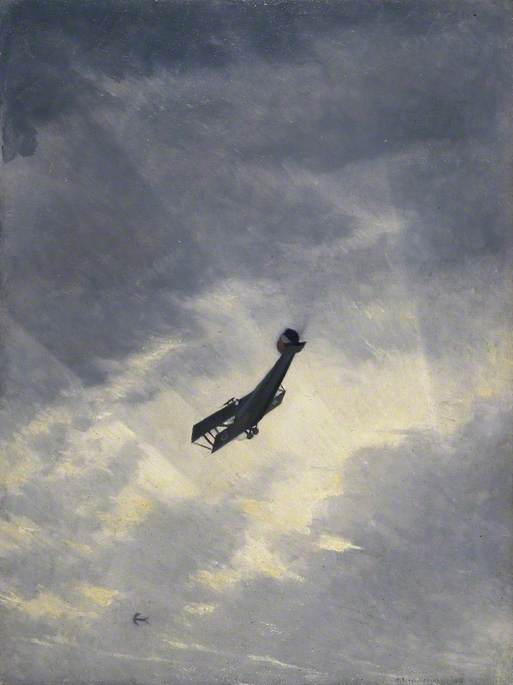 Swooping Down On A Hostile Plane — Christopher Richard Wynne Nevinson