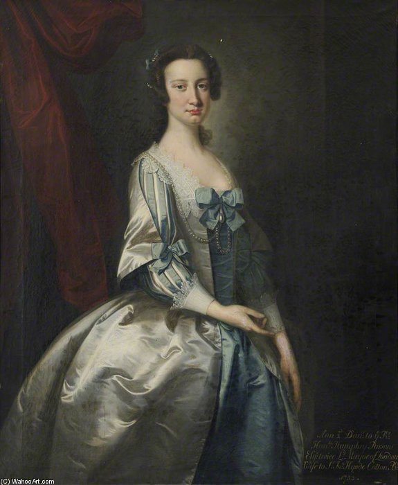 Anne Parsons, Daughter Of Alderman Humphrey Parsons, Brewer And Lord Mayor Of London — Thomas Hudson