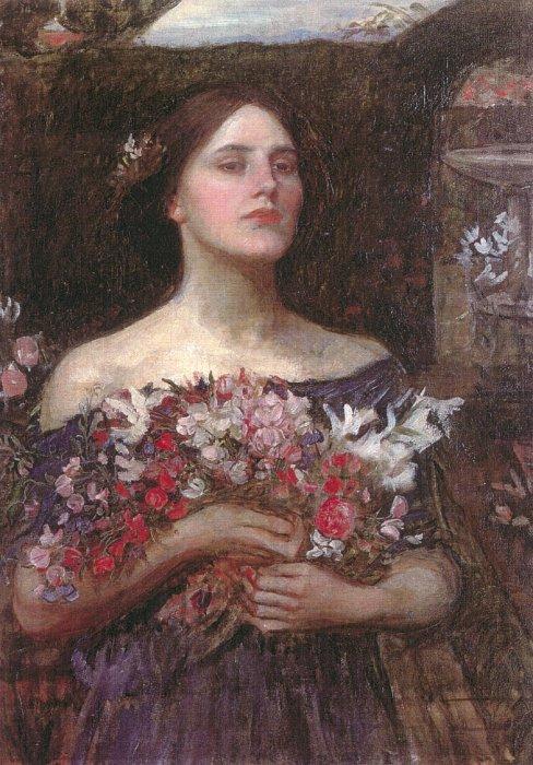 Gather Ye Rosebuds Or Ophelia — John William Waterhouse