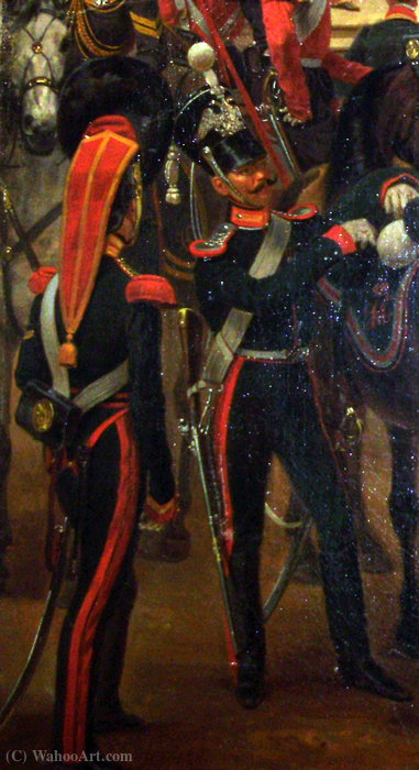 Russian Guards At Tsarskoye Selo In (1832(3)) — Franz Krüger