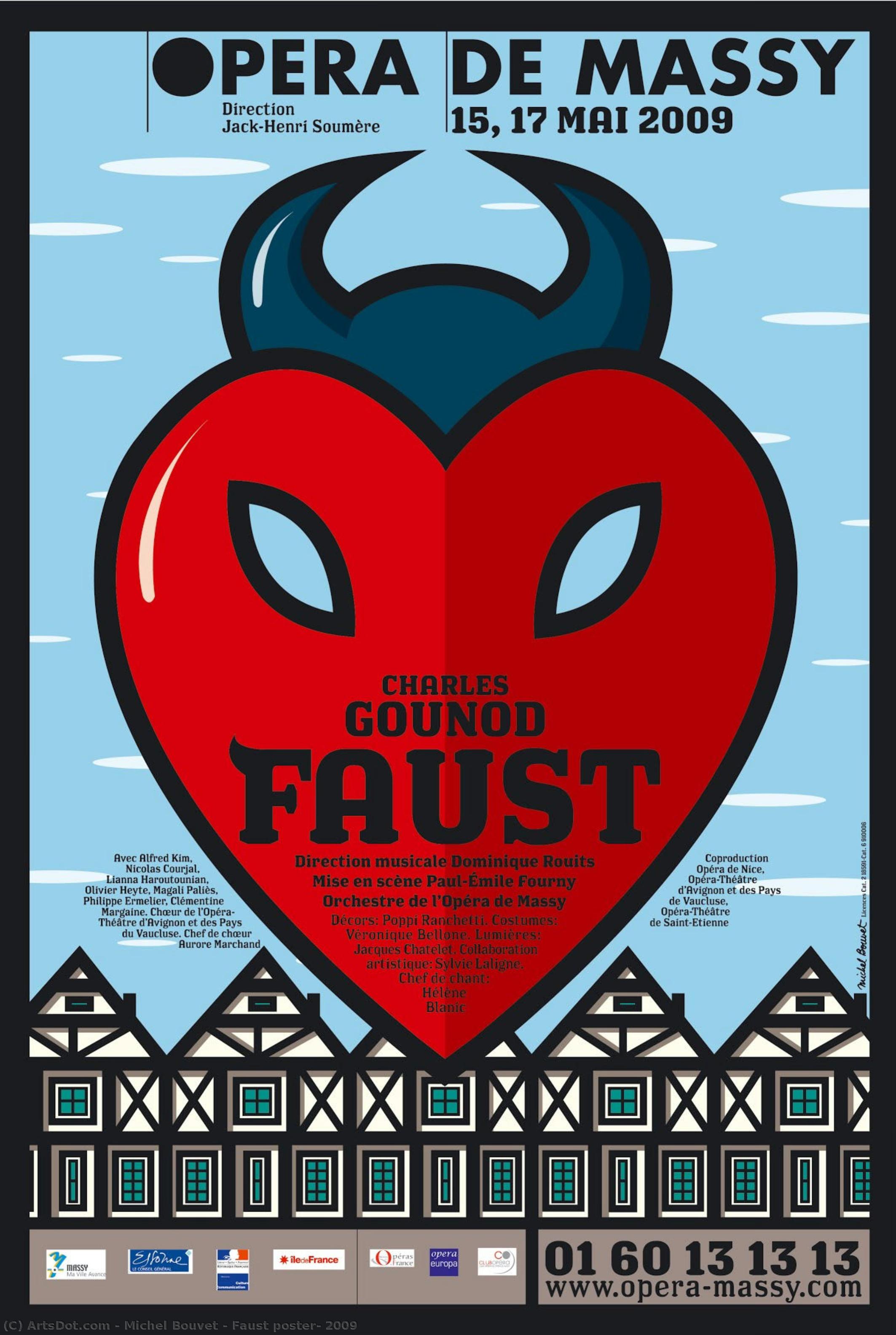 Faust Poster, 2009 — Мишель Буве