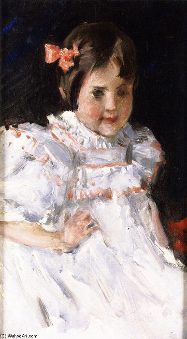 Sketch Of A Child (also Known As Portrait Of Dorothy) — William Merritt Chase
