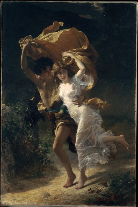 The Storm (1880) — Pierre Auguste Cot