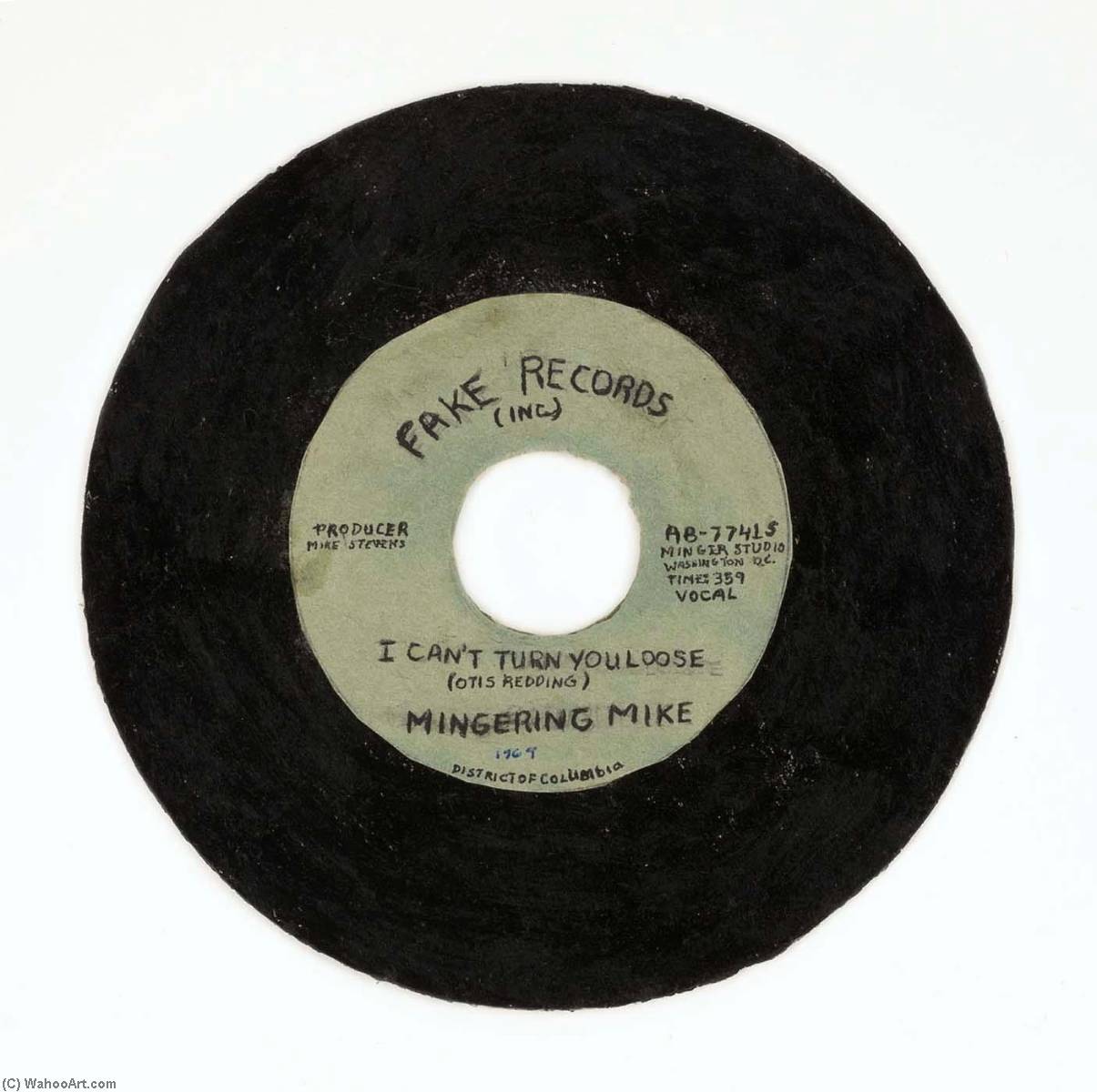Fake Records (inc.) I Can't Turn You Loose Sing A Song Any Kind Of Song — Mingering Mike