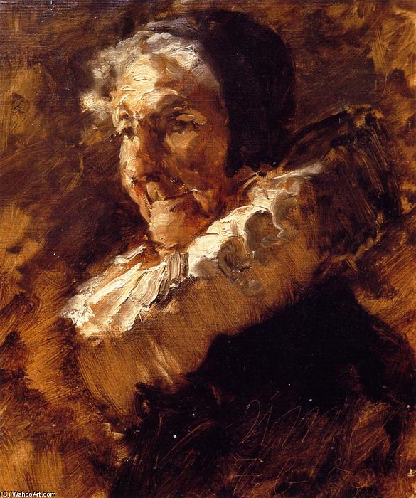 Portrait Of A Woman — William Merritt Chase