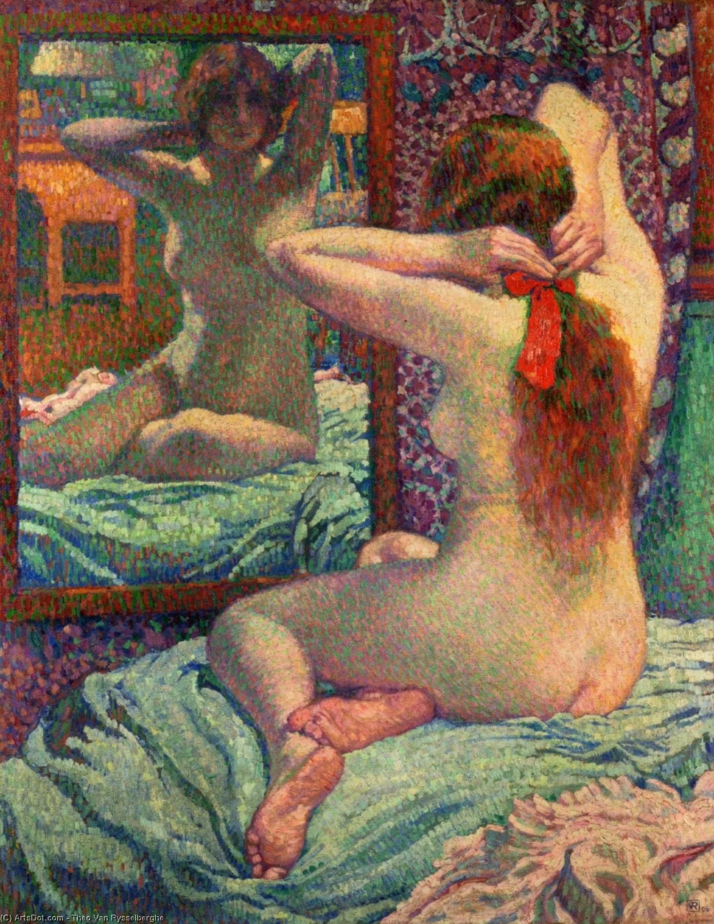 The Scarlet Ribbon — Theo Van Rysselberghe