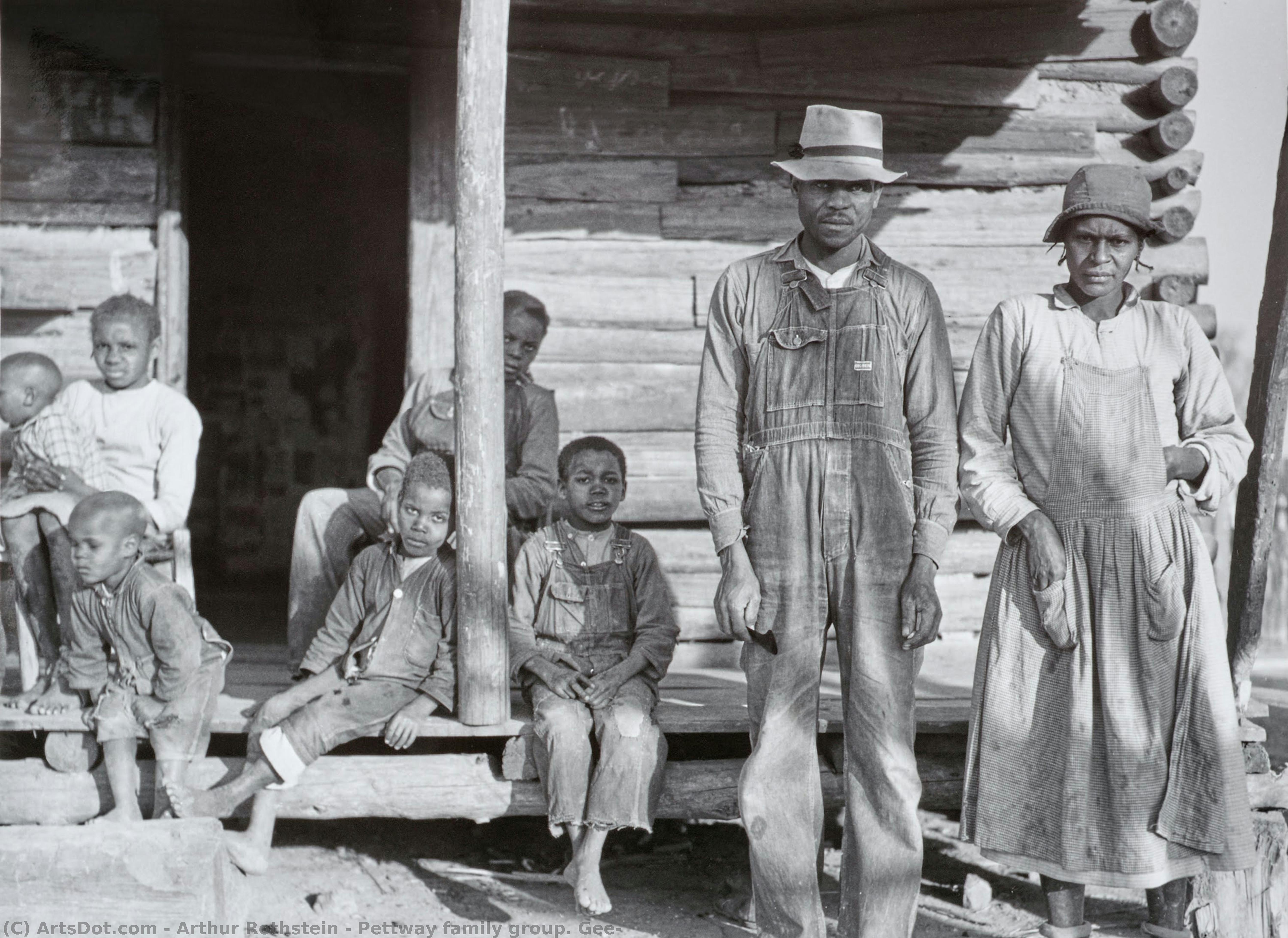 Pettway Family Group. Gee — Arthur Rothstein