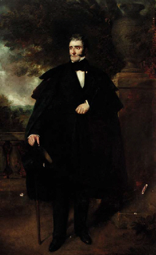 Portrait Of A Gentleman, Possibly A Member Of The Fortescue Family — Sir Francis Grant