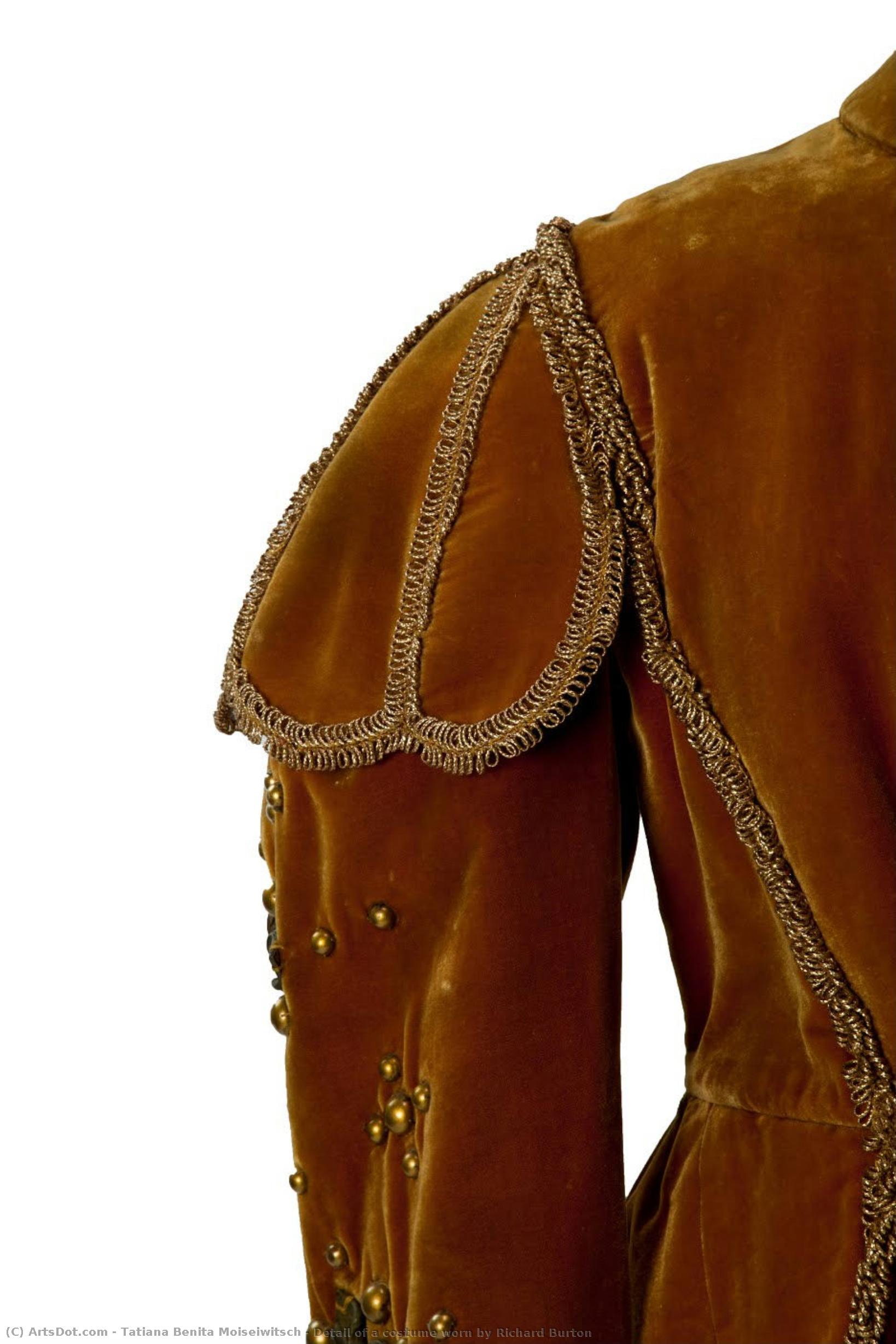 Detail Of A Costume Worn By Richard Burton — Tatiana Moiseiwitsch