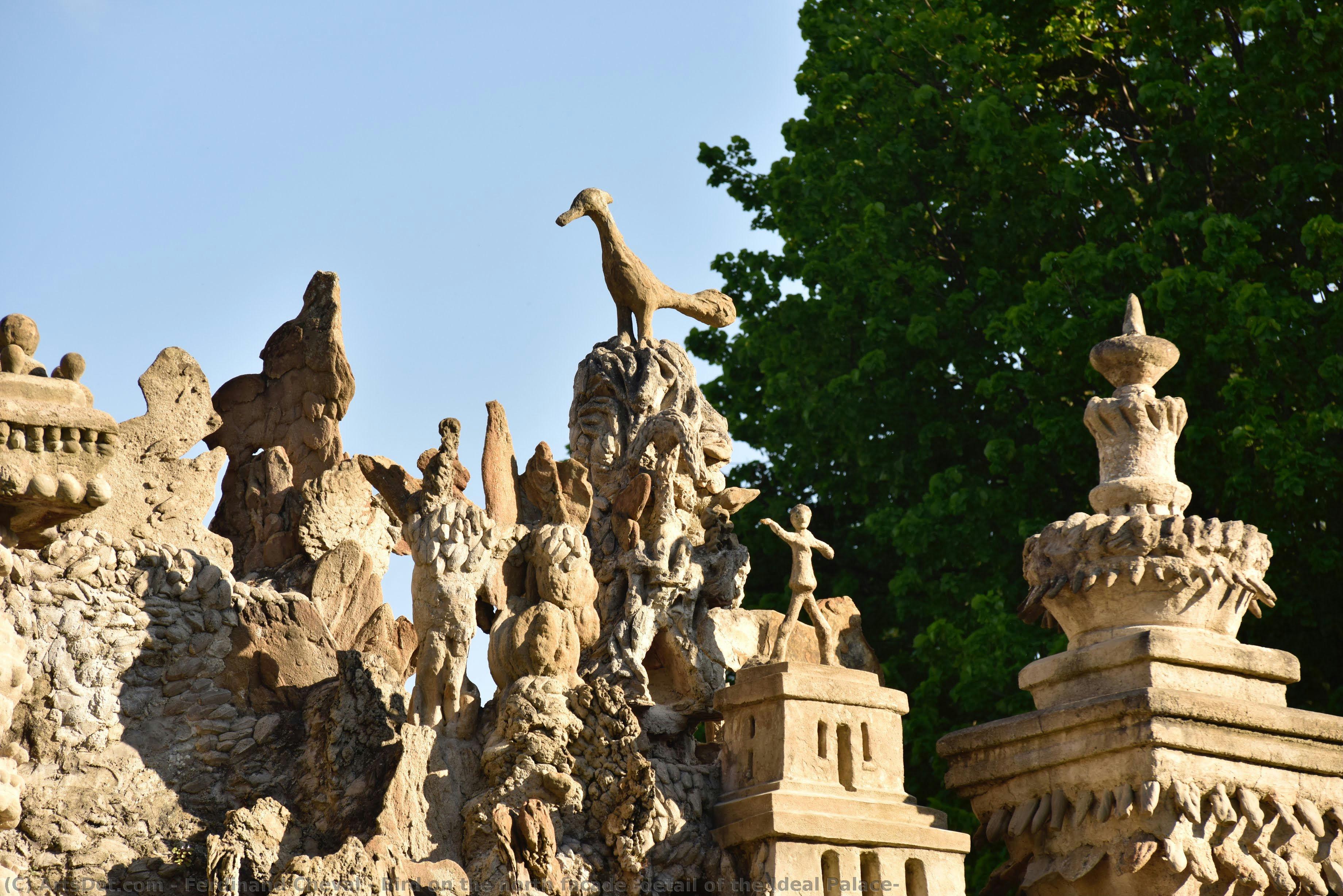 Bird On The North Facade (detail Of The Ideal Palace) — Ferdinand Ševal
