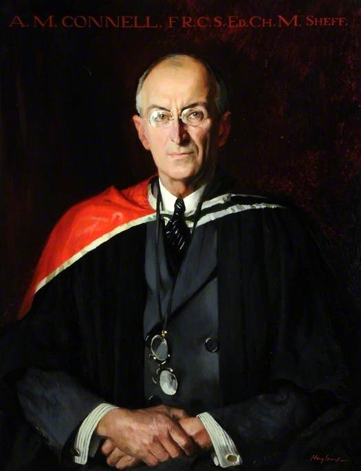 A. M. Connell (1872–1945), Frcs, Ed, Ch, M Sheff, Honorary Surgeon, Sheffield Infirmary (1901–1931), Professor Of Surgery (1913–1930) — Henry George Hoyland