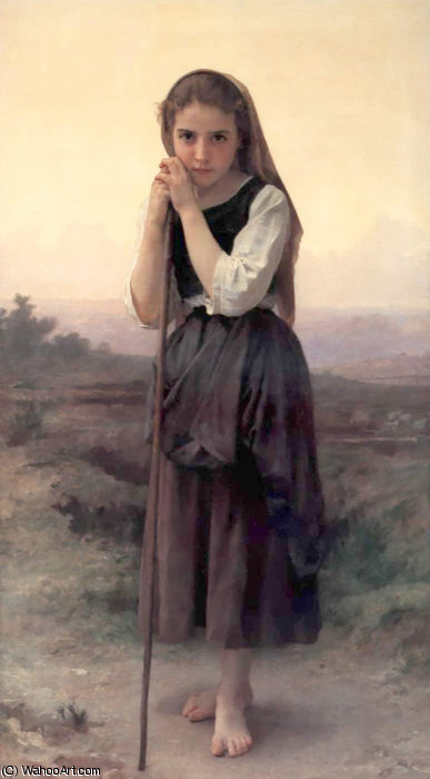 Petite Bergere — William-adolphe Bouguereau