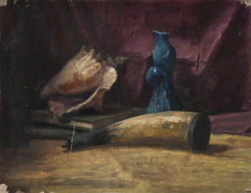 Still Life With Shell — Robert Ernest Mceune