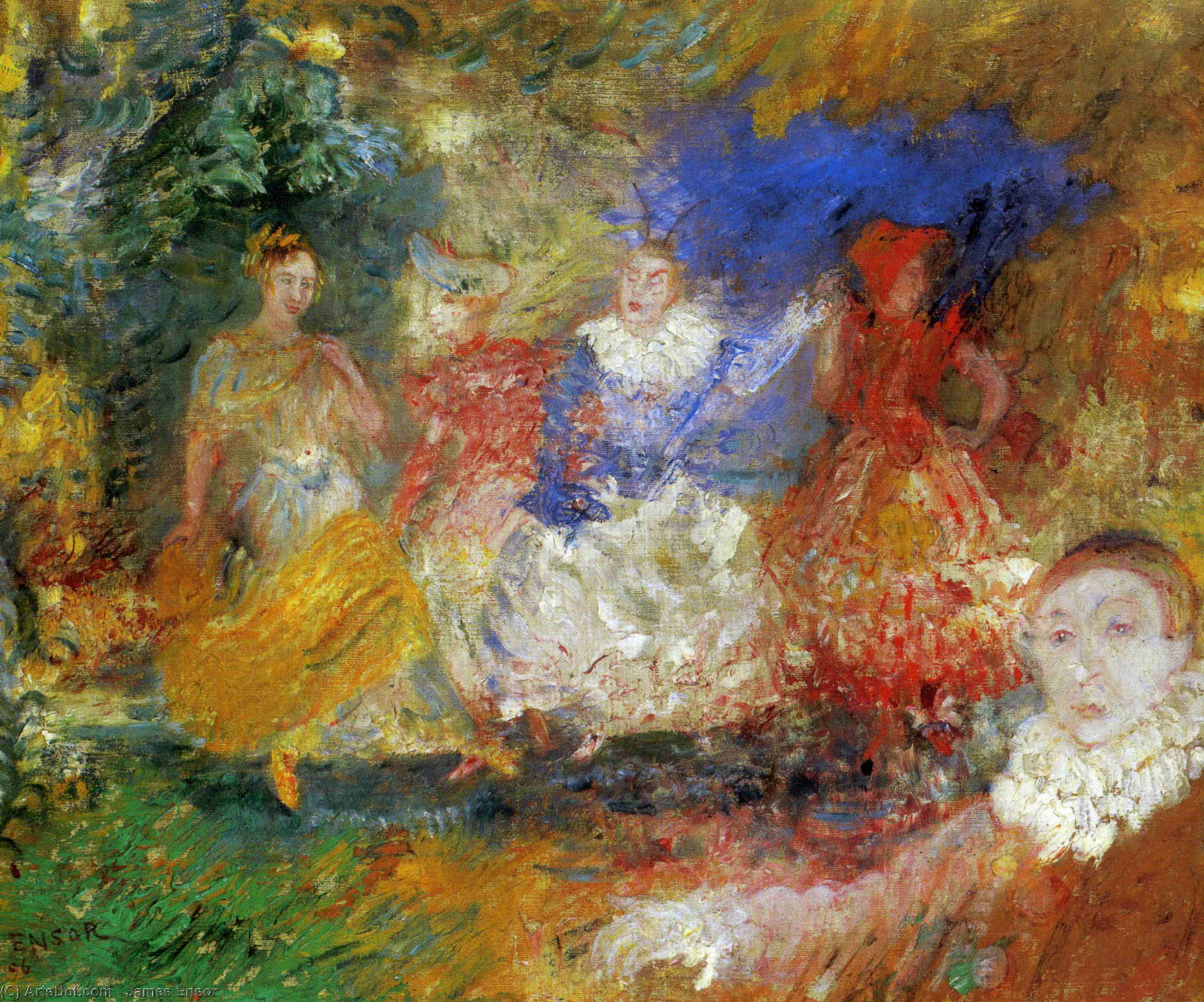 Les Ballerines — Энсор