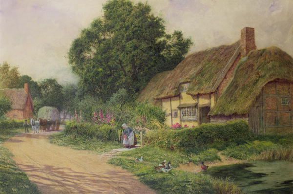 The Coming Of The Haycart — Arthur Claude Strachan