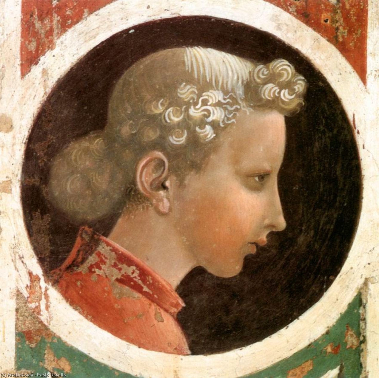 Roundel With Head — Паоло Уччелло