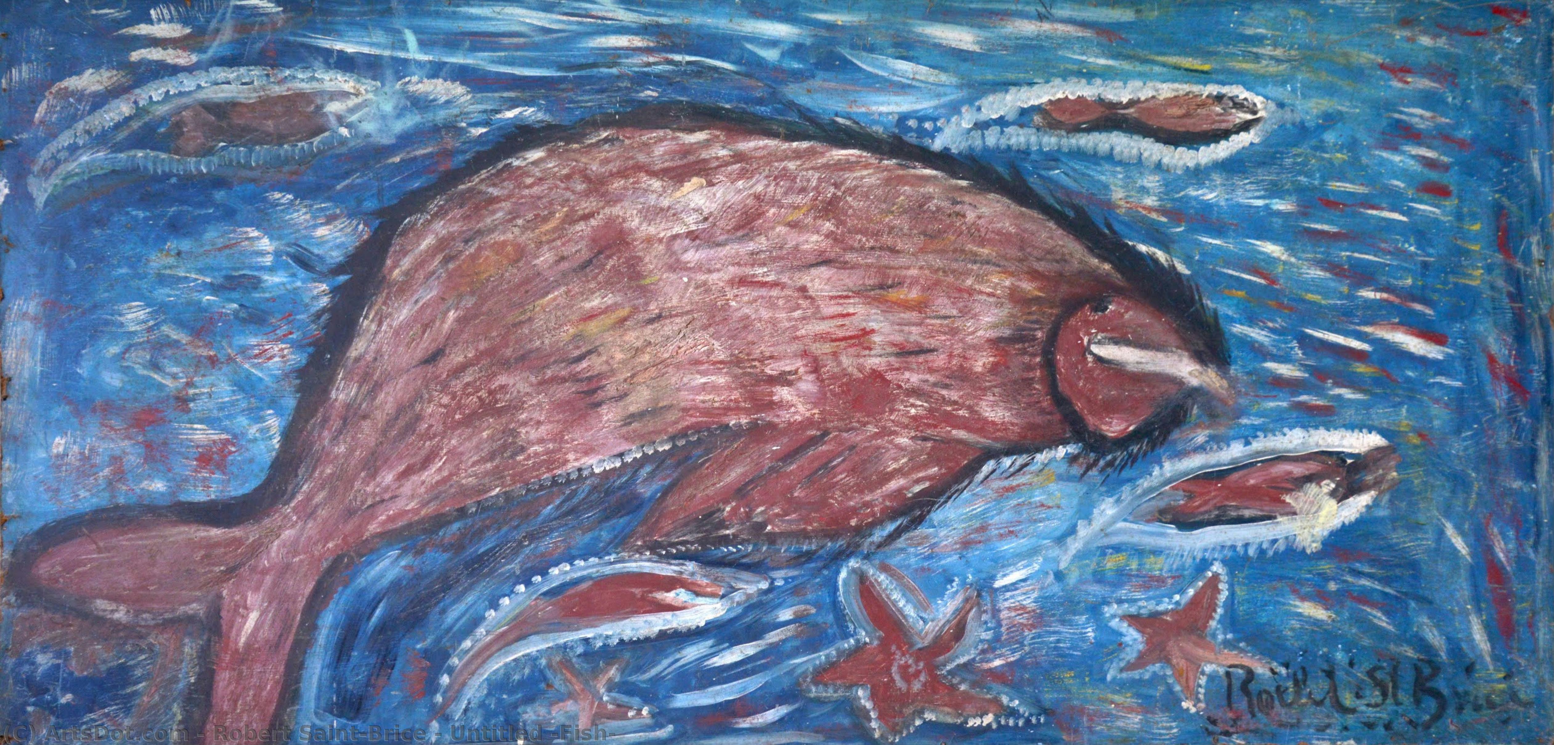 Untitled (fish) — Robert Saint-brice
