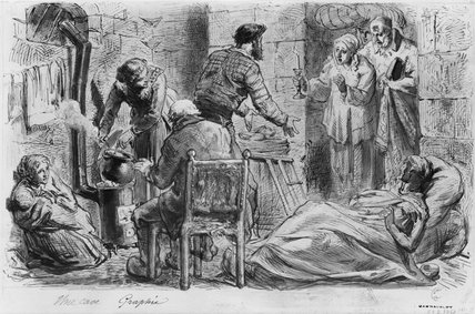 Album Of The Siege Of Paris, A Cellar — Gustav Dore